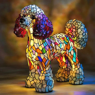 Lichtgevende Hond | Handgemaakte Lamp die Harten Laat Stralen