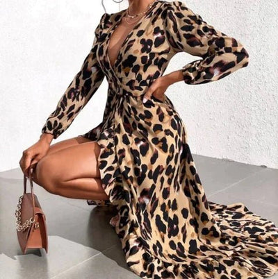 Lisandra | Elegante jurk met V-hals