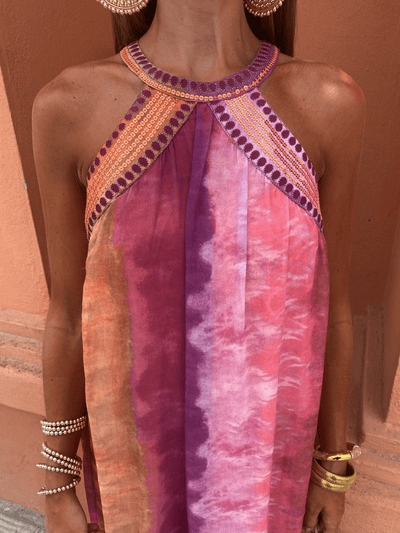 Luciana | Zomerjurk met ombre-effect