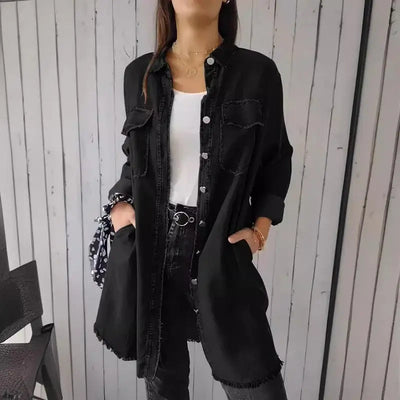 Mila | Casual Denim Overhemdjas