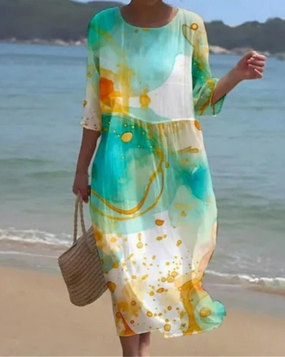 Elegante Bloemenjurk
