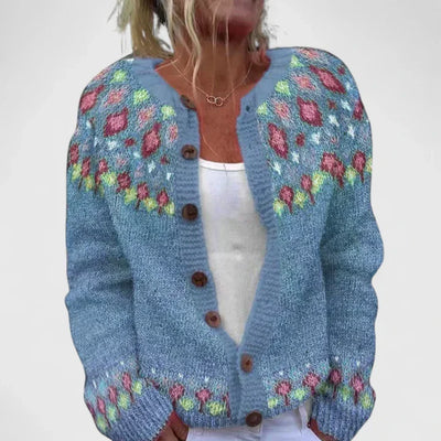 Isabelle | Warme vestjas met elegante knopen