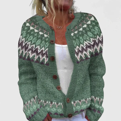 Isabelle | Warme vestjas met elegante knopen