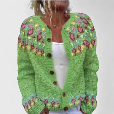 Isabelle | Warme vestjas met elegante knopen