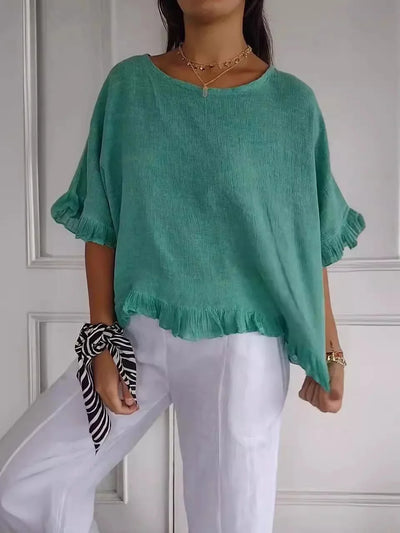 Elara | Luchtige blouse met vrouwelijk detail