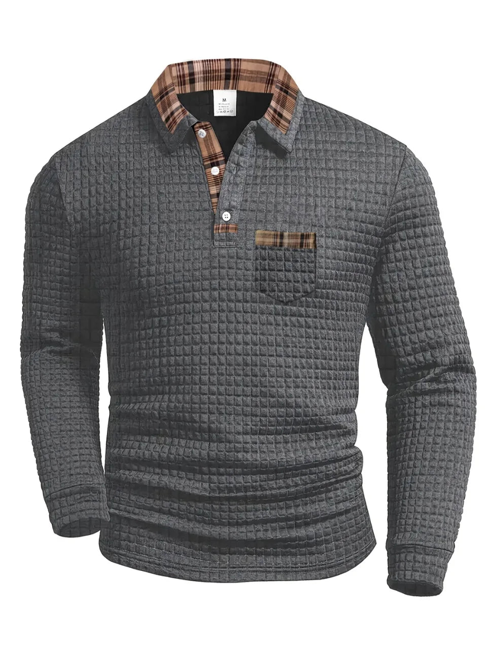 Kevin | Polo Shirt Met Ruitpatroon