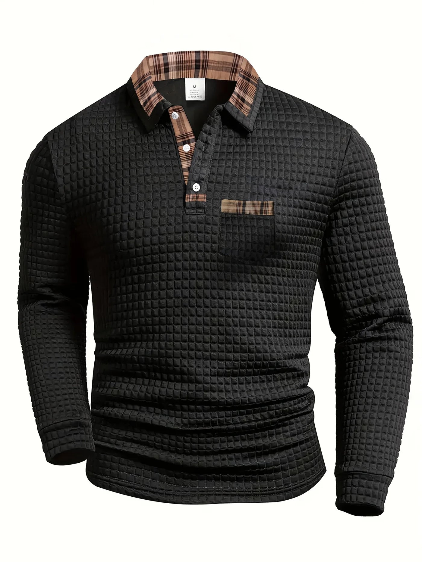 Kevin | Polo Shirt Met Ruitpatroon