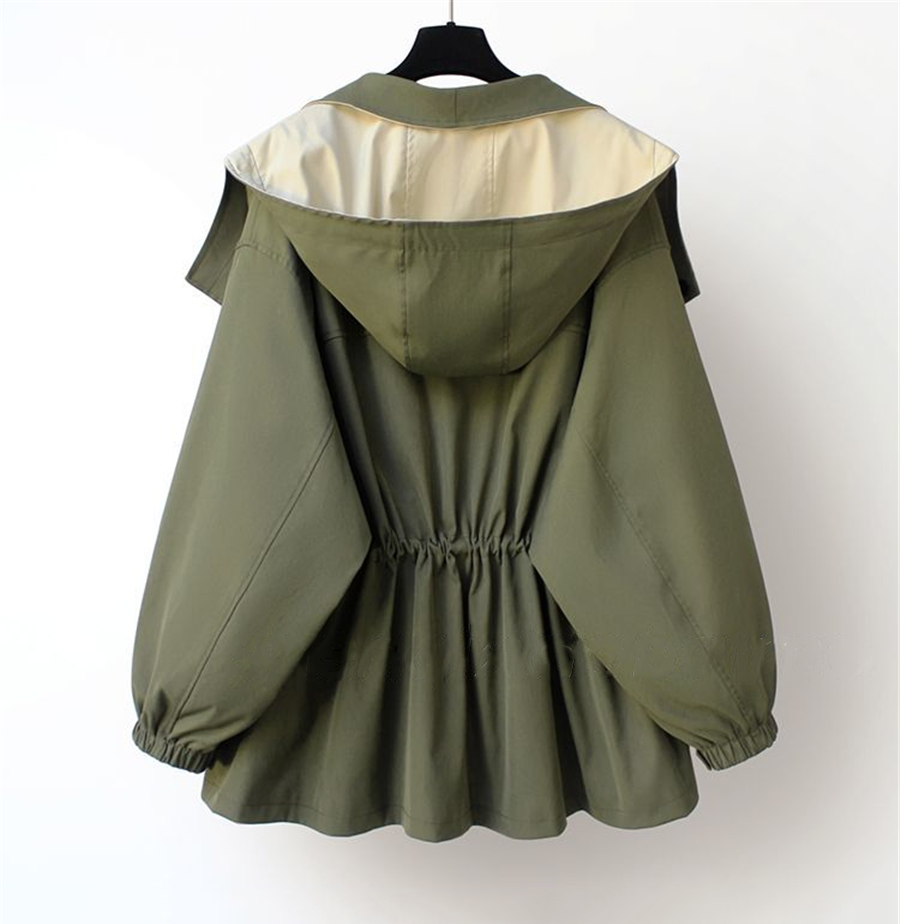 Margot | Winddichte jas met elegante tailleband