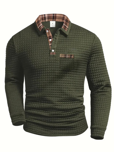 Kevin | Polo Shirt Met Ruitpatroon