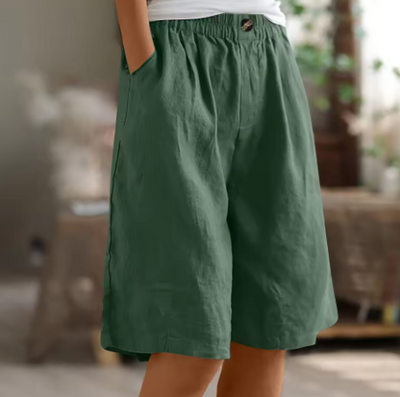 Leonie | Comfortabele Luchtige Shorts met Elastische Taille