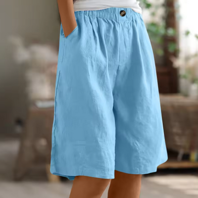 Leonie | Comfortabele Luchtige Shorts met Elastische Taille