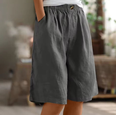 Leonie | Comfortabele Luchtige Shorts met Elastische Taille