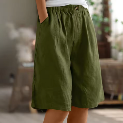 Leonie | Comfortabele Luchtige Shorts met Elastische Taille