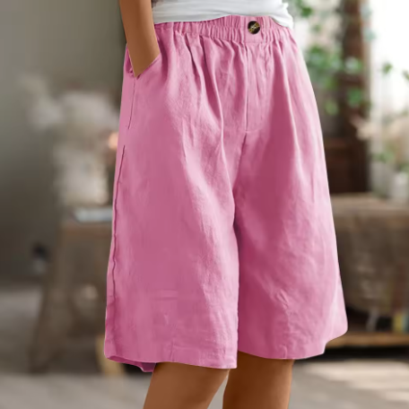 Leonie | Comfortabele Luchtige Shorts met Elastische Taille
