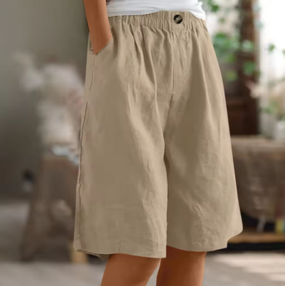 Leonie | Comfortabele Luchtige Shorts met Elastische Taille