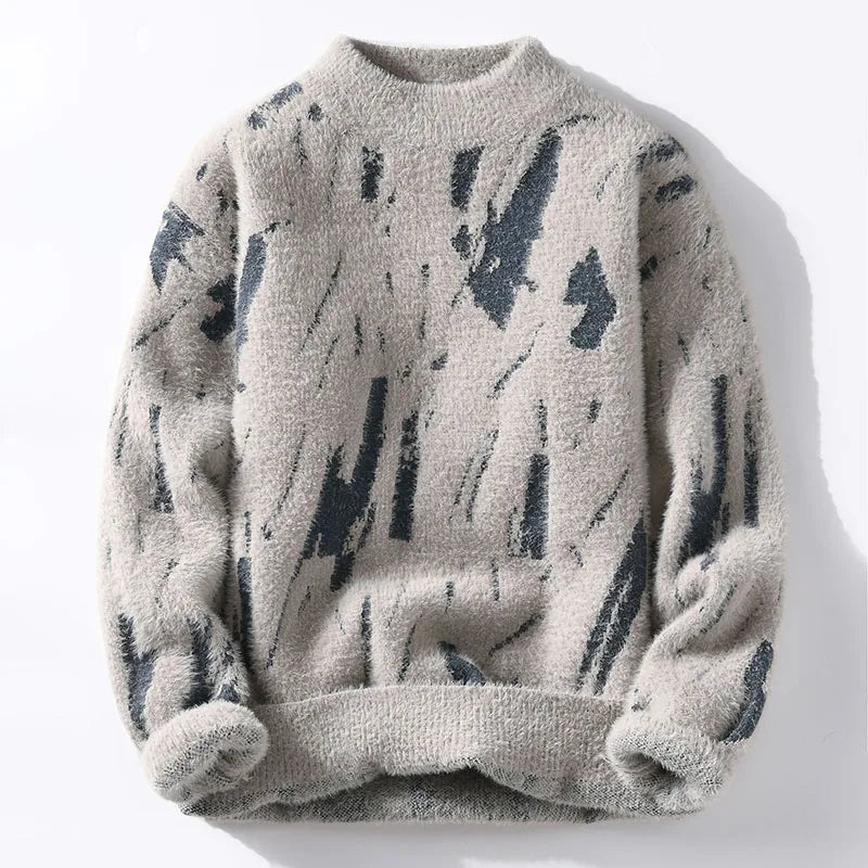 Madeleine | Tricot trui met grafisch design