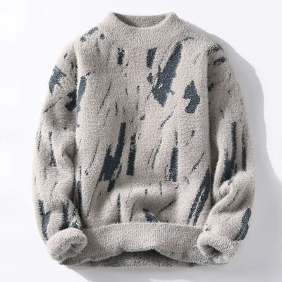 Madeleine | Tricot trui met grafisch design