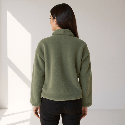 Seliana | Fuzzy Geknoopte Jas