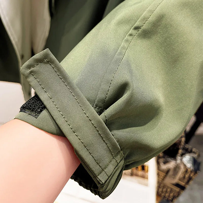 Margot | Winddichte jas met elegante tailleband