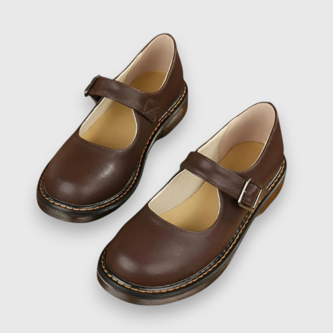 Elvira | Vintage Mary Jane Schoen met Riemsluiting