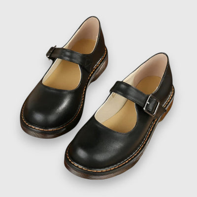 Elvira | Vintage Mary Jane Schoen met Riemsluiting