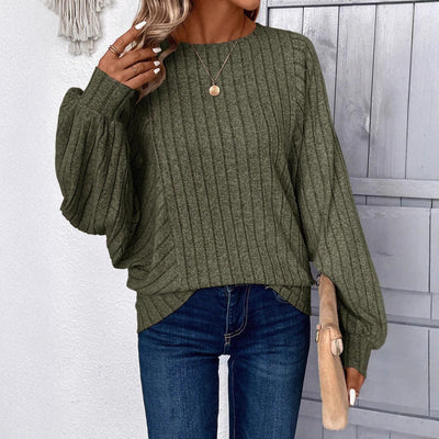 Tiana | Casual losse blouse met lange mouwen