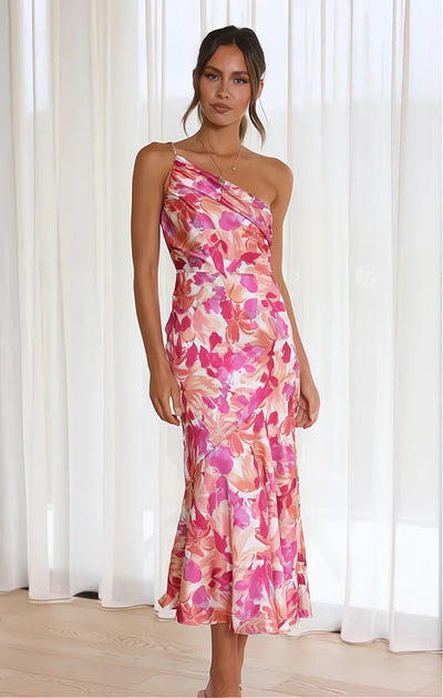 Katie - Elegant One-Shoulder Dress