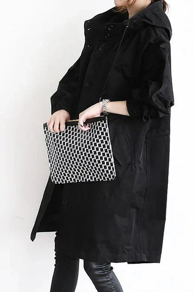 Dorothée | Oversized trenchcoat met capuchon