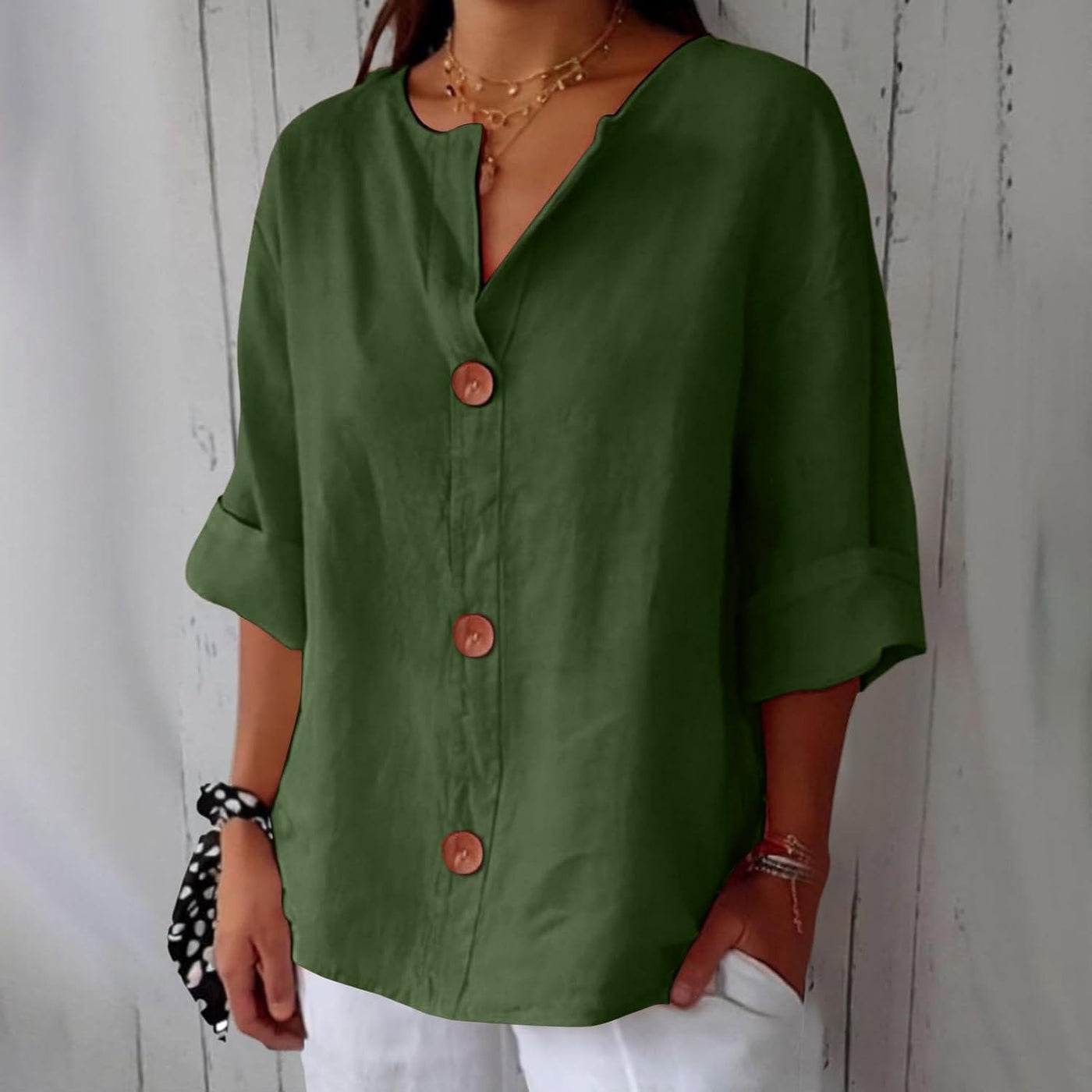 Verna | Breezy Linnen Shirt