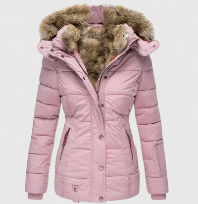 Delphine | Comfortabele winterjas met verstelbare capuchon