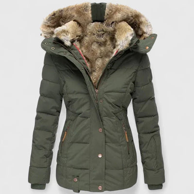 Delphine | Comfortabele winterjas met verstelbare capuchon
