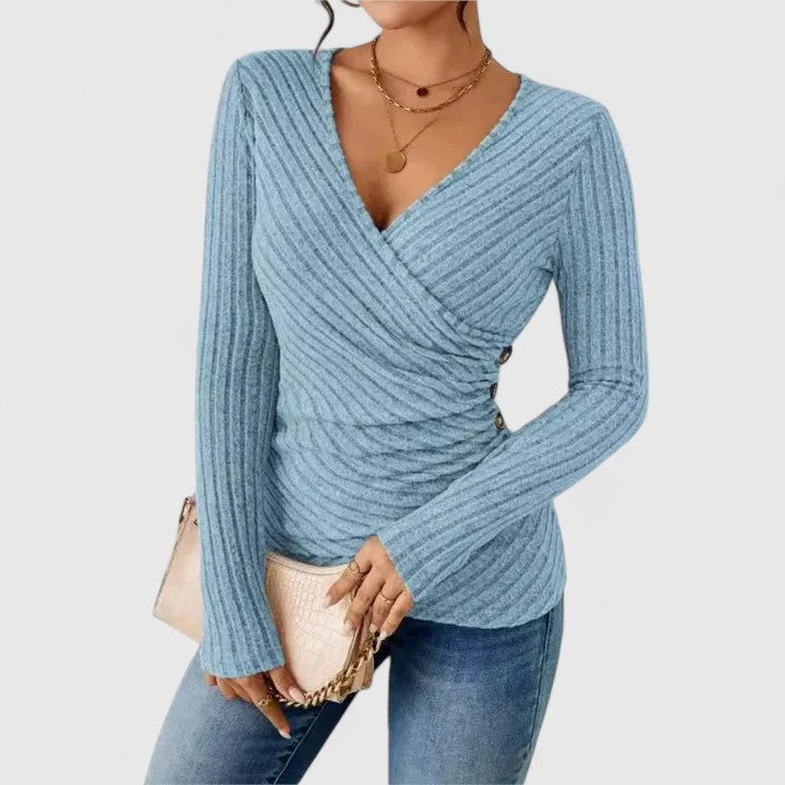 Jacqueline | Elegante V-hals top