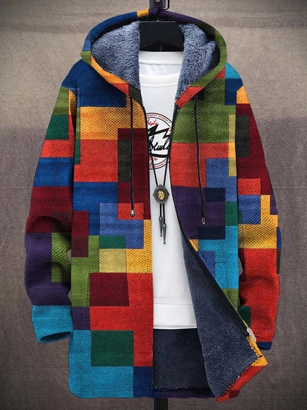 Marianne | Cardigan met artistieke print