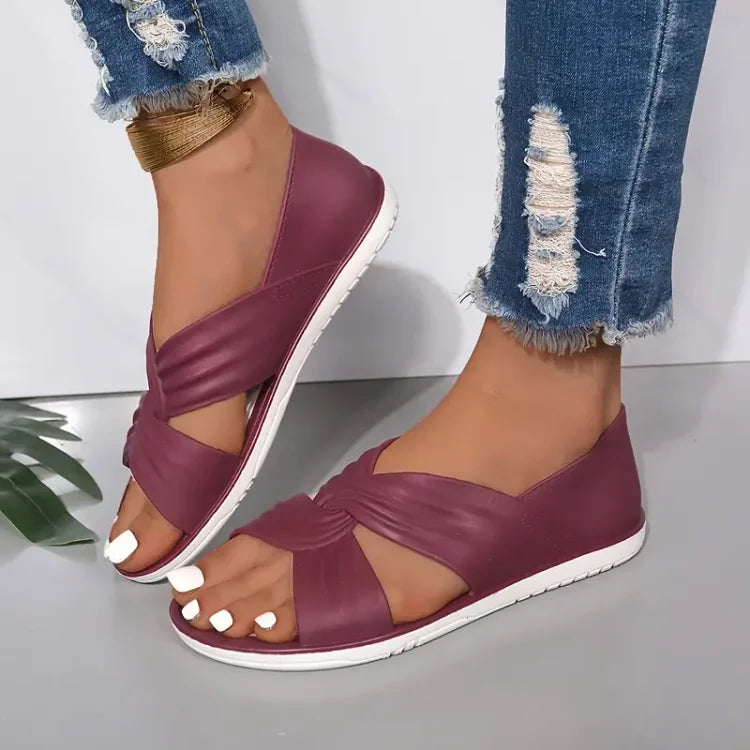 Beatrice | Orthopedische Sandalen met Stijlvolle Strik