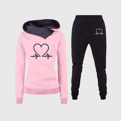 Aurélie | Comfort set met hartjesmotief