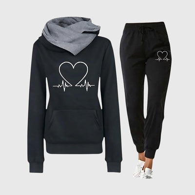 Aurélie | Comfort set met hartjesmotief