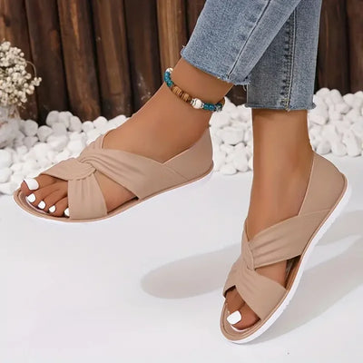 Beatrice | Orthopedische Sandalen met Stijlvolle Strik