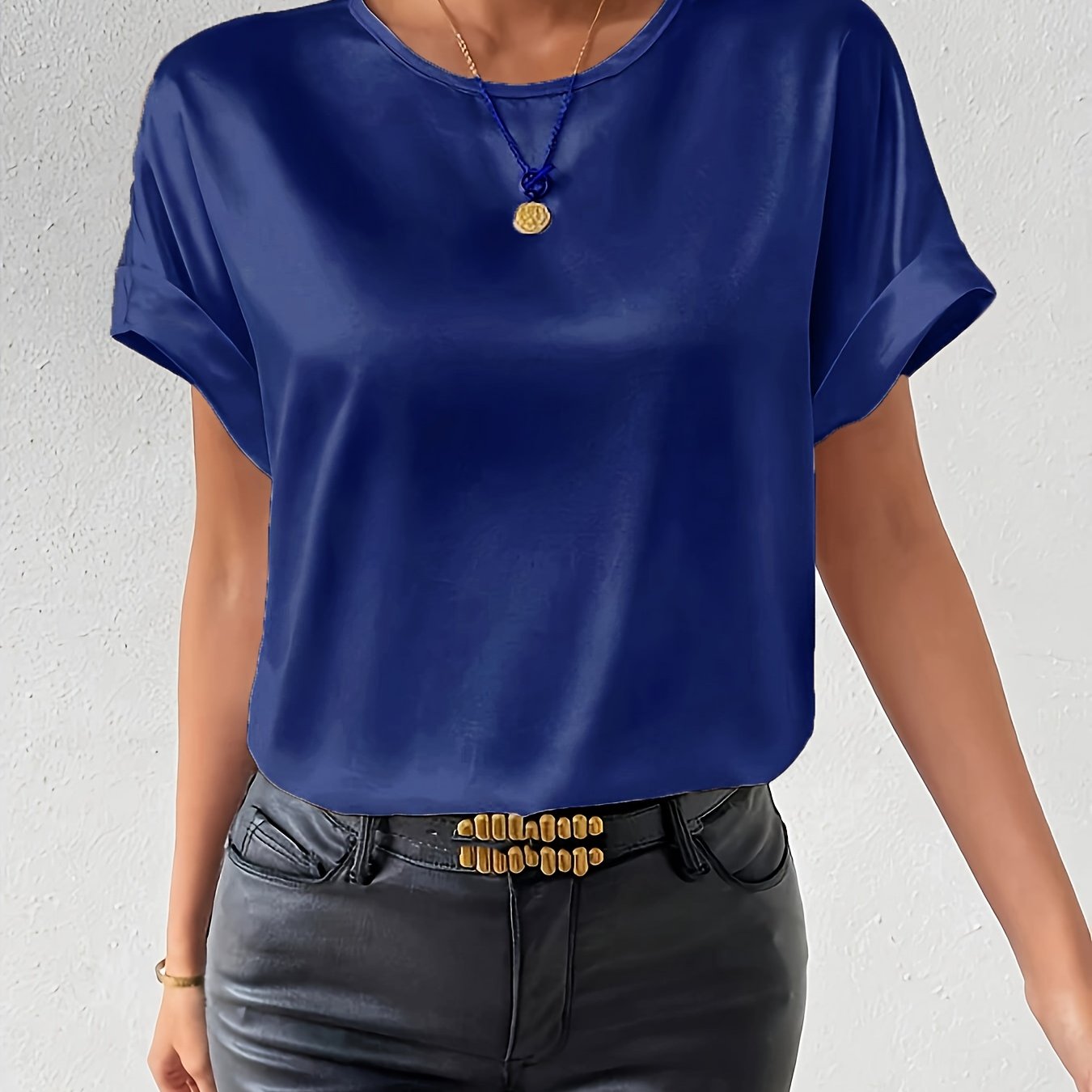 Bernadette | Zomerse top met ceintuurdetail