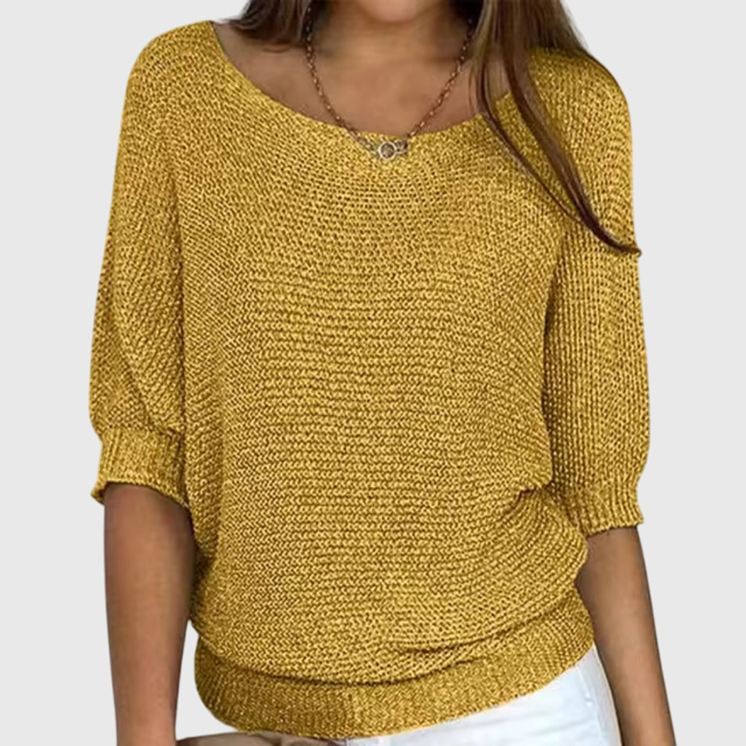 Noëlle | Elegante trui met flatterende pasvorm