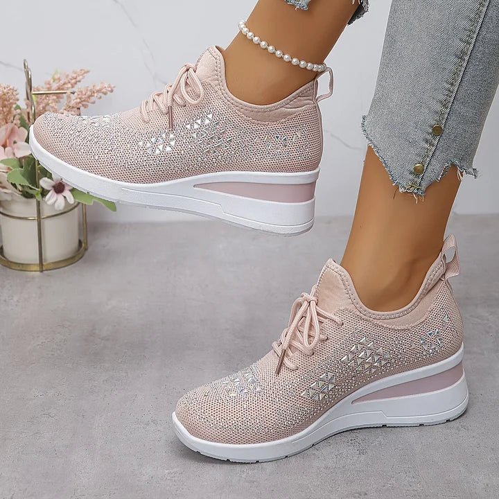 Mireille™ | Orthopedische sneakers met sprankelende elegantie