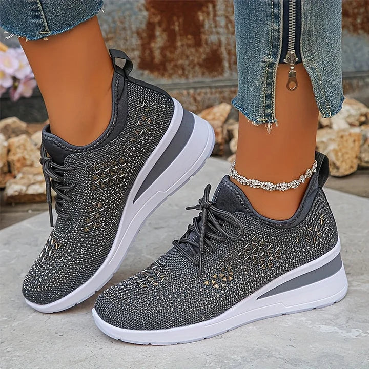 Mireille™ | Orthopedische sneakers met sprankelende elegantie