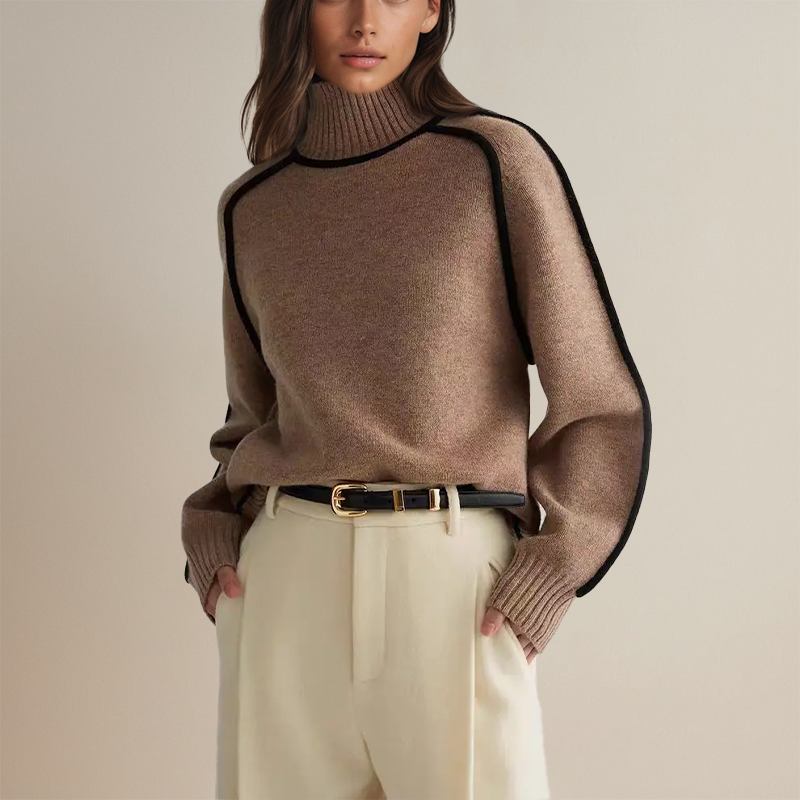 Sabine | Elegante gebreide coltrui