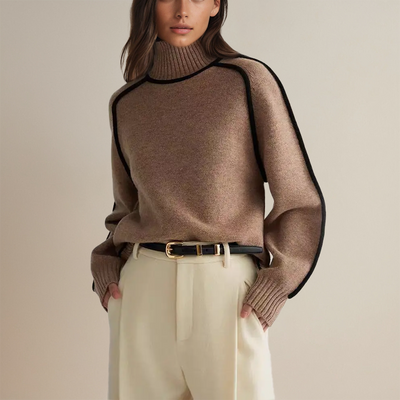 Sabine | Elegante gebreide coltrui