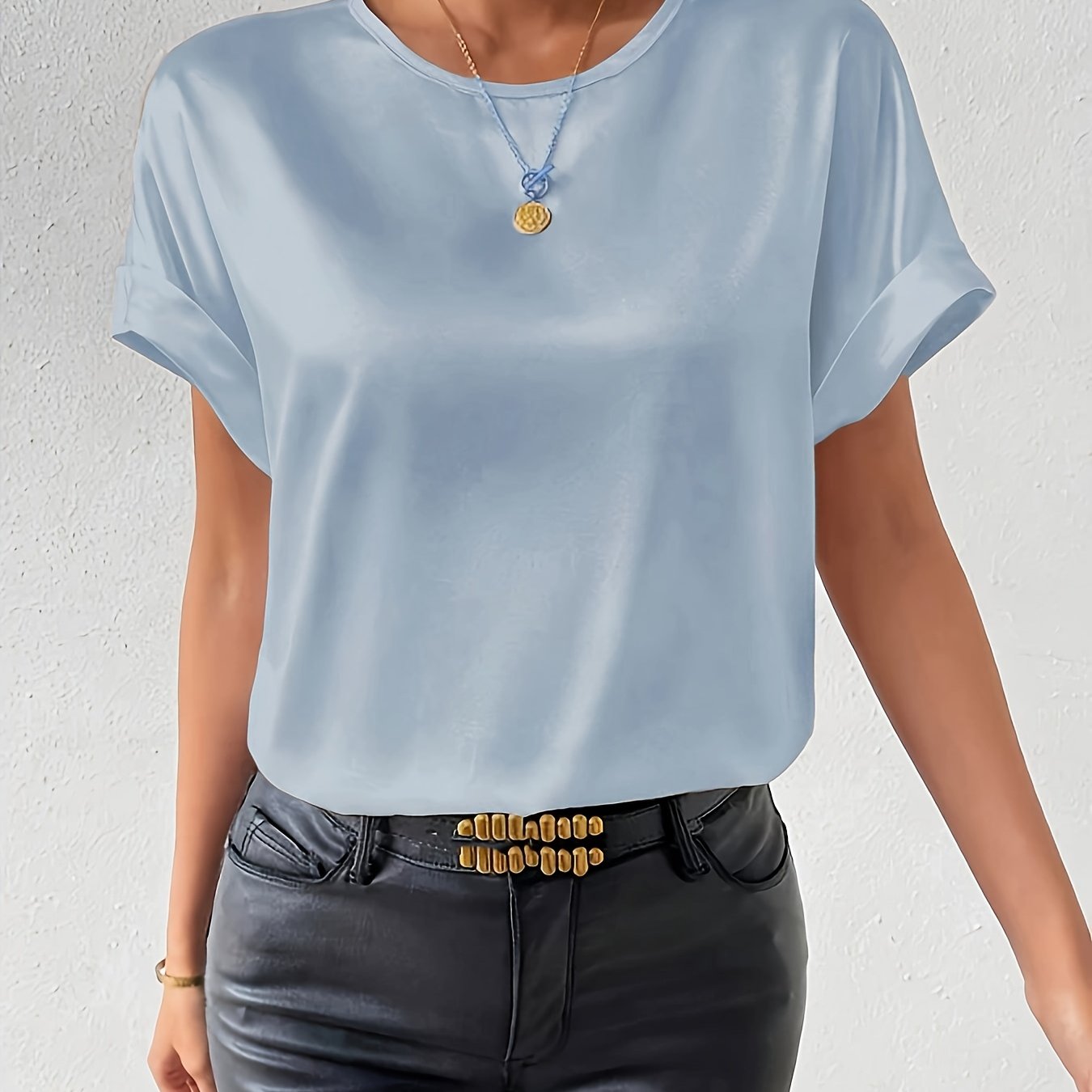 Bernadette | Zomerse top met ceintuurdetail