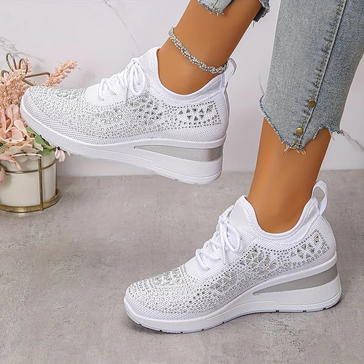 Mireille™ | Orthopedische sneakers met sprankelende elegantie