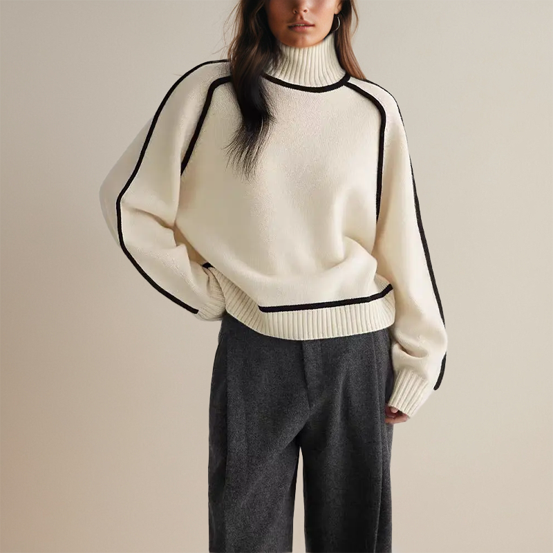 Sabine | Elegante gebreide coltrui
