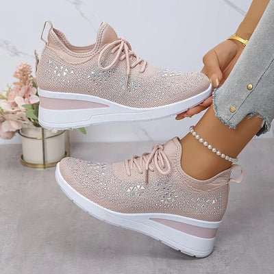 Mireille™ | Orthopedische sneakers met sprankelende elegantie