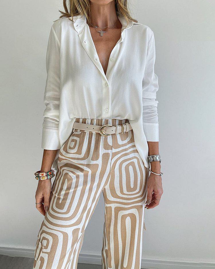 Noémie | Tweedelige Set met Lange Mouwen & Comfort Fit