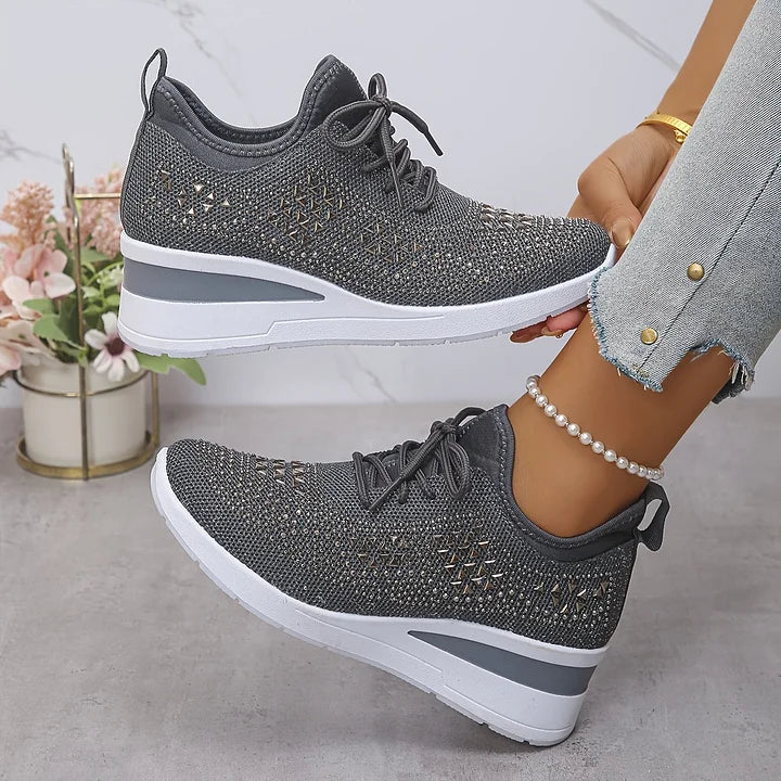 Mireille™ | Orthopedische sneakers met sprankelende elegantie