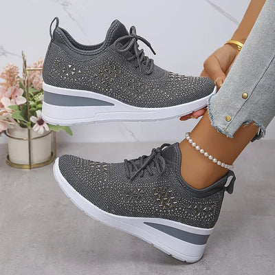 Mireille™ | Orthopedische sneakers met sprankelende elegantie